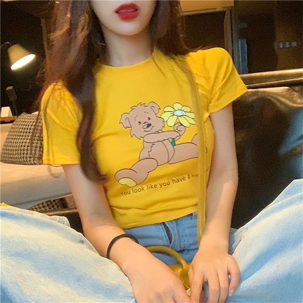 kawaii print crop clothes women summer harajuku graphic tees egirl y2k cute woman tshirts, White
kawaii print crop clothes women summer harajuku graphic tees egirl y2k cute woman tshirts, White