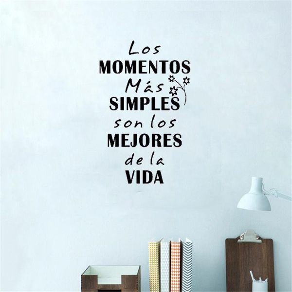 wall stickers spanish quotes decal fun los momentos sticker home decoration for living room bedroom mural ru4077
wall stickers spanish quotes decal fun los momentos sticker home decoration for living room bedroom mural ru4077