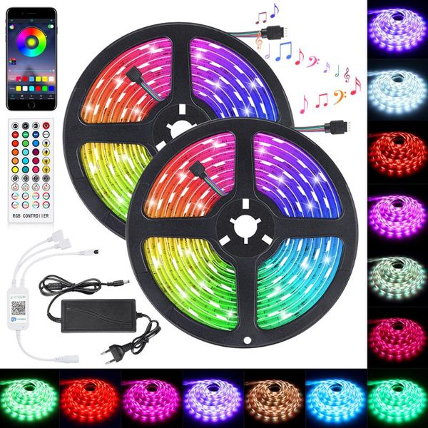 strips led strip light rgb smd flexible ribbon luces 10m tape diode dc 12v remote control us/eu/uk/au adapter
strips led strip light rgb smd flexible ribbon luces 10m tape diode dc 12v remote control us/eu/uk/au adapter