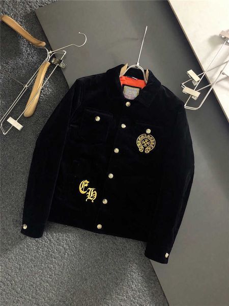 embroidery ins20 winter crosin cross horseshoe men's sanskrit corduroy jacket windbreaker coat, Black;brown
embroidery ins20 winter crosin cross horseshoe men's sanskrit corduroy jacket windbreaker coat, Black;brown