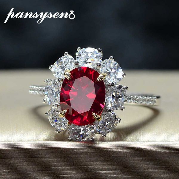 pansysen 100% real 925 sterling silver ruby lab diamond gemstone wedding bands engagement rings for women fine jewelry whole, Golden;silver
pansysen 100% real 925 sterling silver ruby lab diamond gemstone wedding bands engagement rings for women fine jewelry whole, Golden;silver