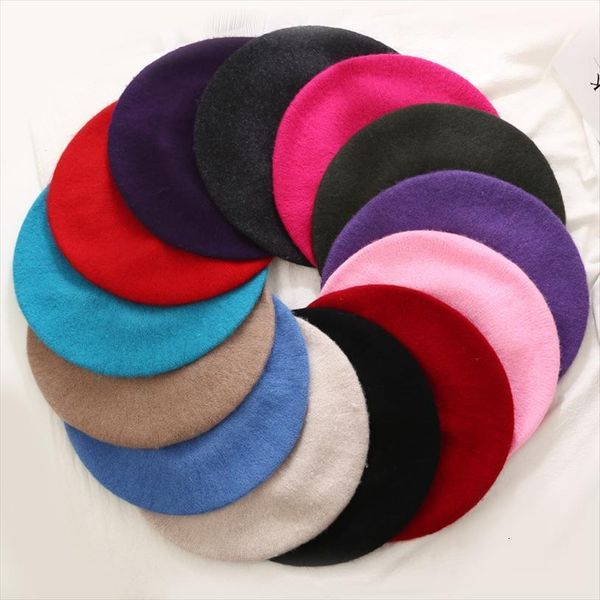 Vintage Beret Hat Women French Fashion Warm Wool Girls Beanies Berets Painter Hats Winter Solid Color Elegant Ladies Bonnet Caps, Blue;gray
Vintage Beret Hat Women French Fashion Warm Wool Girls Beanies Berets Painter Hats Winter Solid Color Elegant Ladies Bonnet Caps, Blue;gray