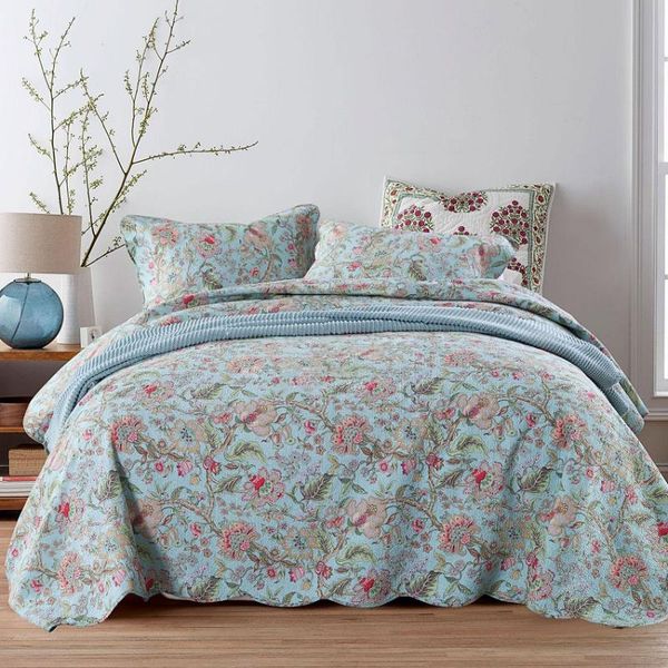 comforters & sets chausub summer bedspread printed quilt set 3pcs washed cotton quilts quilted bed cover shams king queen size coverlet
comforters & sets chausub summer bedspread printed quilt set 3pcs washed cotton quilts quilted bed cover shams king queen size coverlet