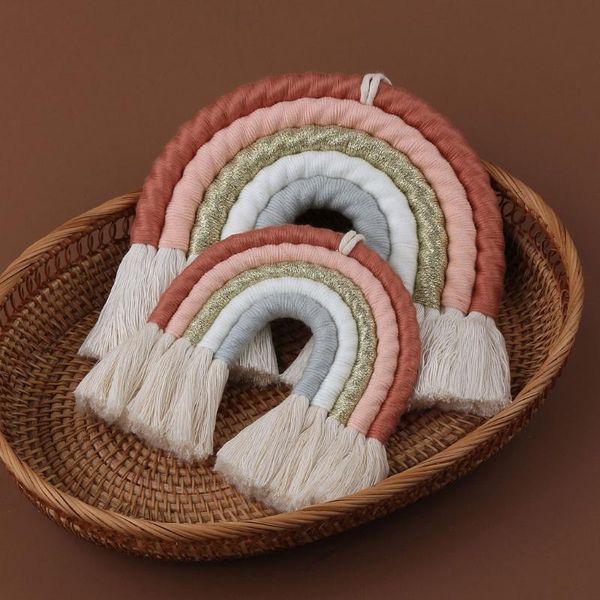 decorative objects & figurines rainbow hanging handmade weaving ornament nordic baby kids room wall decor nursery home accessories drop
decorative objects & figurines rainbow hanging handmade weaving ornament nordic baby kids room wall decor nursery home accessories drop
