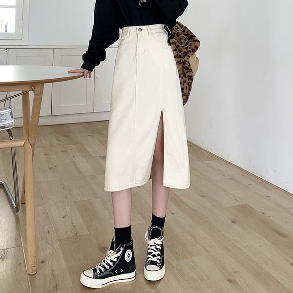 skirts high split waist denim female 2021 spring fashion long hip casual skirt, Black
skirts high split waist denim female 2021 spring fashion long hip casual skirt, Black