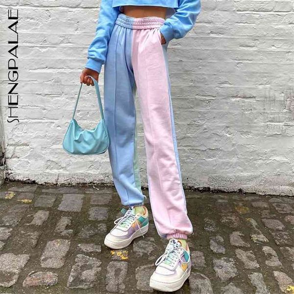 vintage patchwork joggers sweatpants harajuku woman trousers elastics high waist splice hit color pants za4109 210427, Black;white
vintage patchwork joggers sweatpants harajuku woman trousers elastics high waist splice hit color pants za4109 210427, Black;white