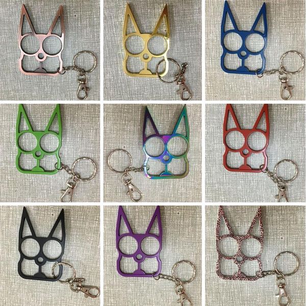 13 colors fashion cute cat broken windows key chain multifunctional self-defense keychain screwdriver for women men outdoor defense tool, Silver
13 colors fashion cute cat broken windows key chain multifunctional self-defense keychain screwdriver for women men outdoor defense tool, Silver
