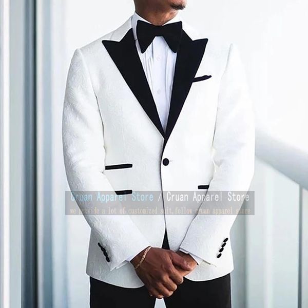 men's suits & blazers tailor-made white classic suit blazer pants 2pcs slim fit wedding male set man groom tuxedo business clothing, White;black
men's suits & blazers tailor-made white classic suit blazer pants 2pcs slim fit wedding male set man groom tuxedo business clothing, White;black