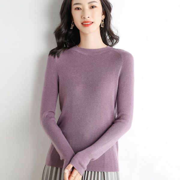 women's sweaters fine imitation wool autumn and winter round neck slim solid color pullover commuter knitted sweater bottoming shirt, White;black
women's sweaters fine imitation wool autumn and winter round neck slim solid color pullover commuter knitted sweater bottoming shirt, White;black