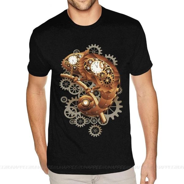 men's t-shirts chameleon steampunk vintage po t shirts custom short sleeve christmas's male big size black t-shirt, White;black
men's t-shirts chameleon steampunk vintage po t shirts custom short sleeve christmas's male big size black t-shirt, White;black