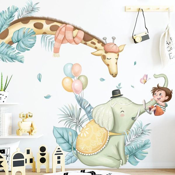 wall stickers cartoon game giraffe elapant for kids rooms nursery decoration home decor removable sticker art murals
wall stickers cartoon game giraffe elapant for kids rooms nursery decoration home decor removable sticker art murals