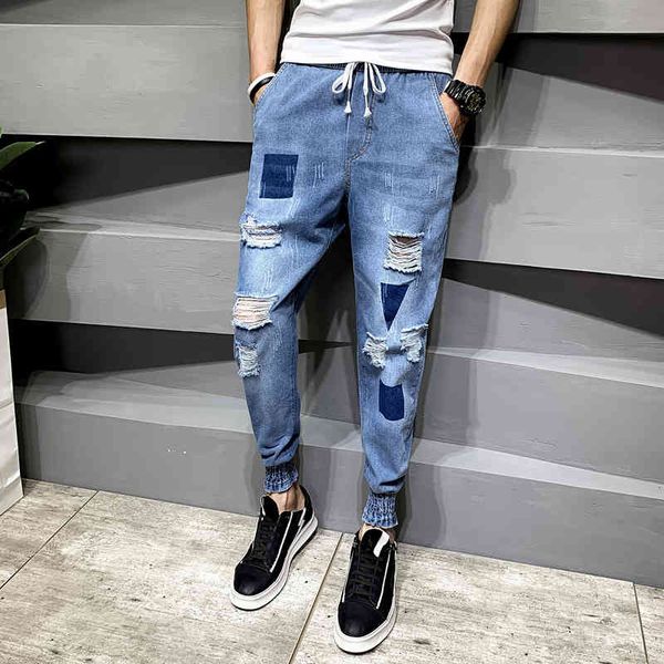 men's jeans watermark summer section thin hole jeans long beam harlan han hip hop streetwear blue japanese style 1isw
men's jeans watermark summer section thin hole jeans long beam harlan han hip hop streetwear blue japanese style 1isw
