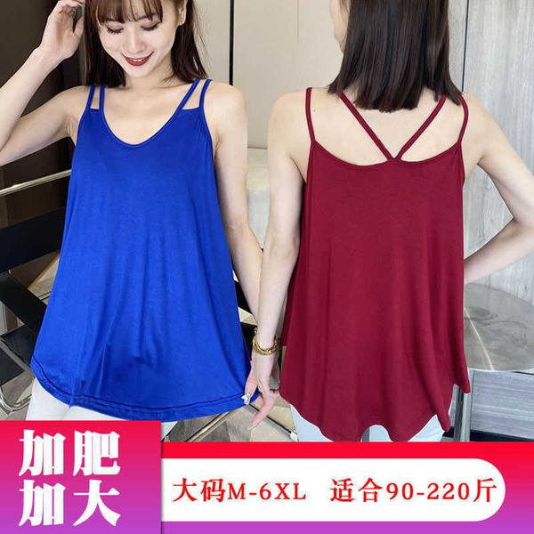 300 kg fat girl suspender waistcoat for women plus large size inside with summer thin loose solid color for outer wear, Black;white
300 kg fat girl suspender waistcoat for women plus large size inside with summer thin loose solid color for outer wear, Black;white