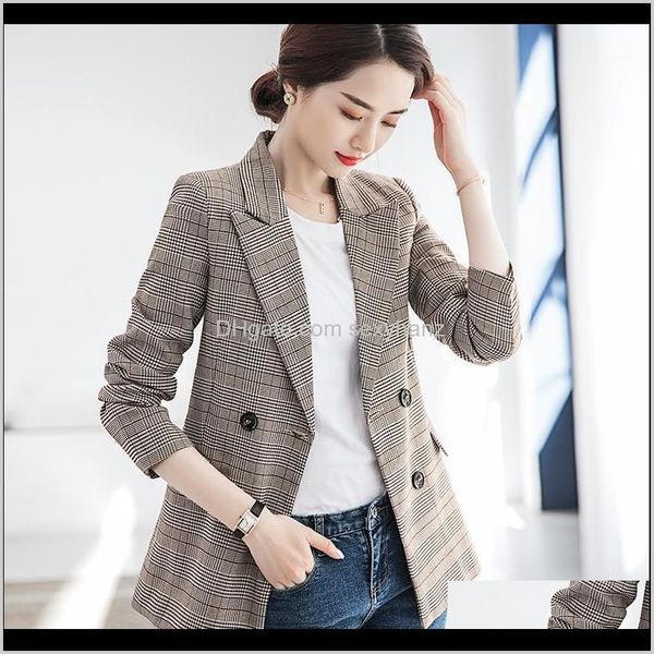 womens suits blazers spring casual long sleeve plaid ladies blazer korean version slim temperament women suit jacket 4xl1 ms5ni dvnww, White;black
womens suits blazers spring casual long sleeve plaid ladies blazer korean version slim temperament women suit jacket 4xl1 ms5ni dvnww, White;black