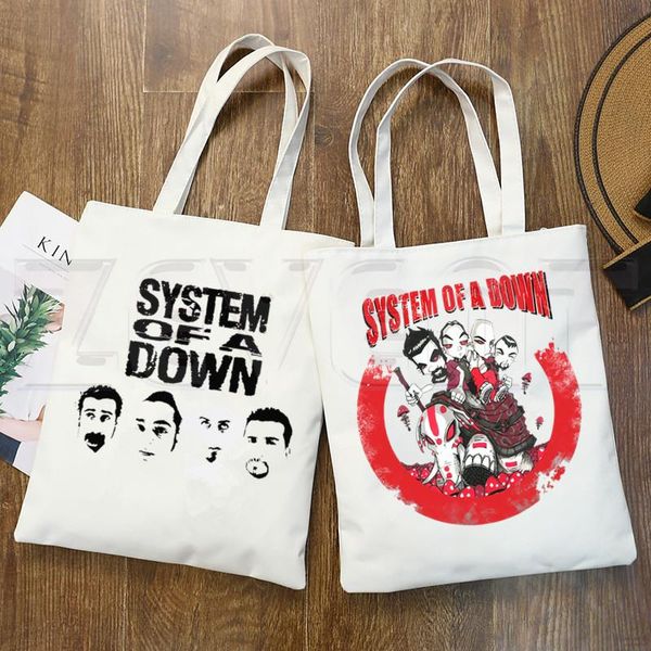 shopping bags system of a down soad rock metal music band hip hop hipster cartoon print girls fashion casual pacakge hand bag
shopping bags system of a down soad rock metal music band hip hop hipster cartoon print girls fashion casual pacakge hand bag