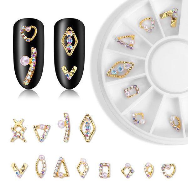 nail art decorations diy designer decoration accesoires metal patch in a box stones supplies wholesale, Silver;gold
nail art decorations diy designer decoration accesoires metal patch in a box stones supplies wholesale, Silver;gold