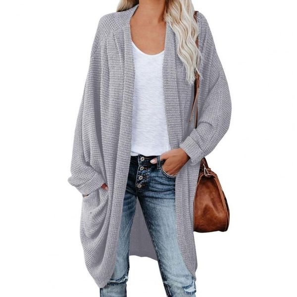 women's jackets women sweater 2021 batwing long sleeve cardigan solid color autumn winter open front drape pockets outerwear, Black;brown
women's jackets women sweater 2021 batwing long sleeve cardigan solid color autumn winter open front drape pockets outerwear, Black;brown