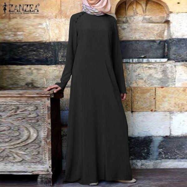 women autumn dubai hijab muslim long dress plain abaya kaftan sleeve sundress plus size maxi vestidos robe femme casual dresses, Black;gray
women autumn dubai hijab muslim long dress plain abaya kaftan sleeve sundress plus size maxi vestidos robe femme casual dresses, Black;gray