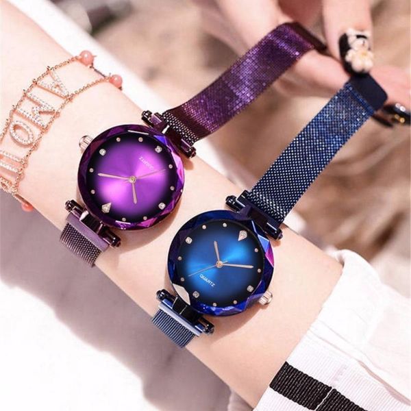 wristwatches fashion women magnet buckle starry sky watch luxury ladies quartz relogio feminino gifts for, Slivery;brown
wristwatches fashion women magnet buckle starry sky watch luxury ladies quartz relogio feminino gifts for, Slivery;brown