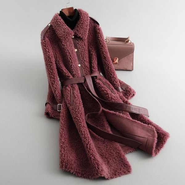 Women's Fur & Faux Light luxury Australian 100 pure lamb wool sheep cashmere coat women medium and long leather special 0Y17, Black
Women's Fur & Faux Light luxury Australian 100 pure lamb wool sheep cashmere coat women medium and long leather special 0Y17, Black