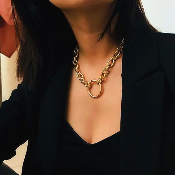 chains vintage personality ladies necklace clavicle jewelry metal thick mix and match lady gift, Silver
chains vintage personality ladies necklace clavicle jewelry metal thick mix and match lady gift, Silver