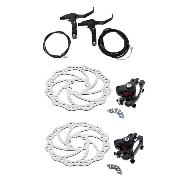 bike brakes bicycle mechanical disc brake front and rear 160mm whit 6 bolts & lever cable frame protector wrap cover
bike brakes bicycle mechanical disc brake front and rear 160mm whit 6 bolts & lever cable frame protector wrap cover