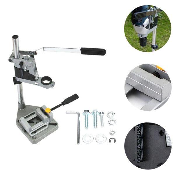 professiona electric drills 1 set drill press table adjustable stand single hole rack (silver)
professiona electric drills 1 set drill press table adjustable stand single hole rack (silver)