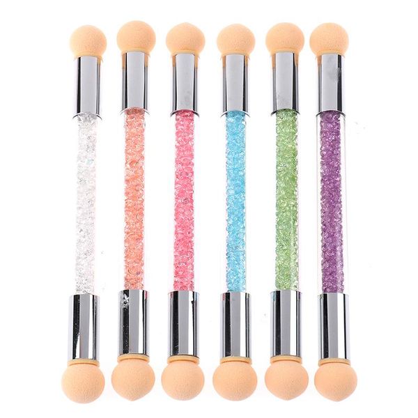 nail brushes double-headed gradient acrylic rhinestone handle sponge art brush for ombre nails manicure tool, Yellow
nail brushes double-headed gradient acrylic rhinestone handle sponge art brush for ombre nails manicure tool, Yellow