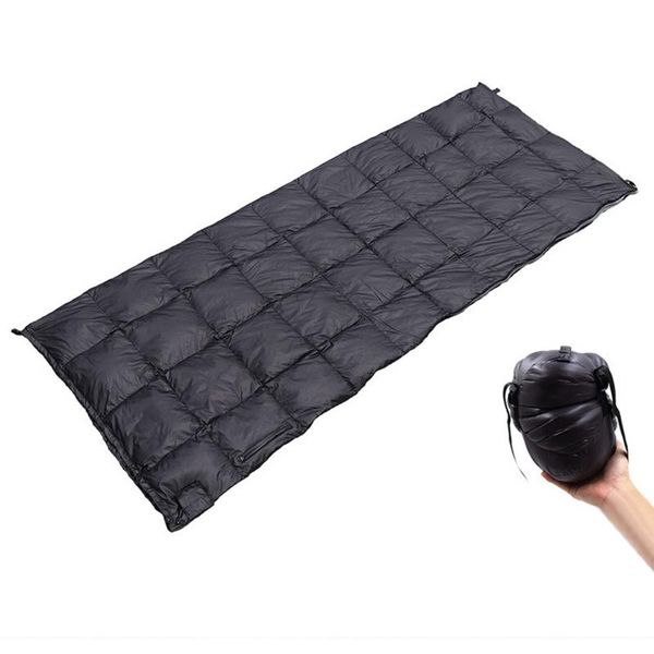 ultralight camping sleeping bag 195x75cm black multifunctional duck down bags for outdoor hiking trip
ultralight camping sleeping bag 195x75cm black multifunctional duck down bags for outdoor hiking trip