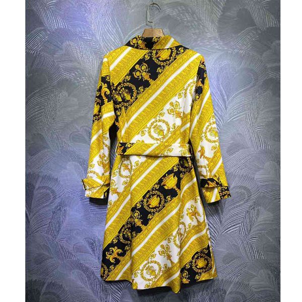 seqinyy trech vintage jacket golden flowers print 2020 spring new fashion design female runway long outwear, Black;gray
seqinyy trech vintage jacket golden flowers print 2020 spring new fashion design female runway long outwear, Black;gray
