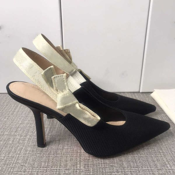 2021 designer sandals stiletto heel summer ladies highheeled sandals with pointed toe beautiful bowknot fashion womens shoes canvas womens l, Black
2021 designer sandals stiletto heel summer ladies highheeled sandals with pointed toe beautiful bowknot fashion womens shoes canvas womens l, Black