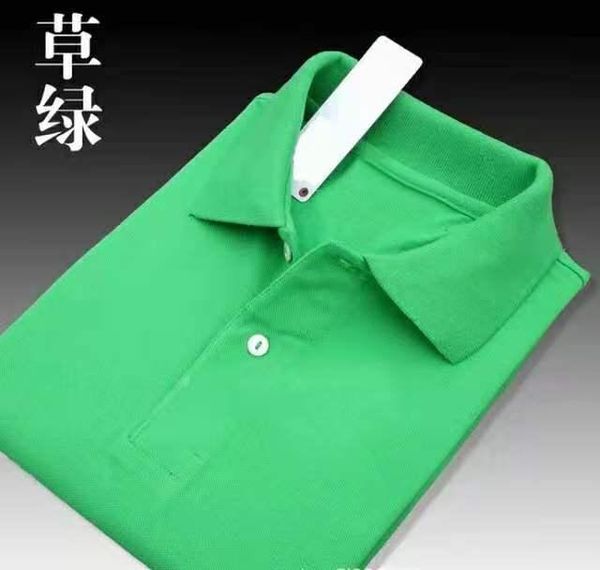men's polos summer alligator short sleeve shirts 100%cotton casual solid colour men tees fashion homme, White;black
men's polos summer alligator short sleeve shirts 100%cotton casual solid colour men tees fashion homme, White;black
