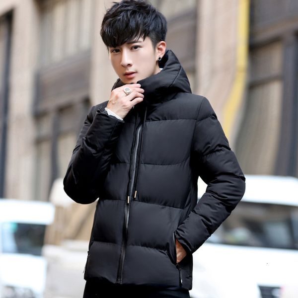 down coat montoro men's stand collar cotton clothes fashion hooded zipper middle-aged and young people's thickened warm, Black
down coat montoro men's stand collar cotton clothes fashion hooded zipper middle-aged and young people's thickened warm, Black