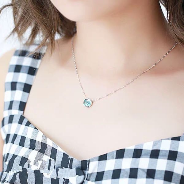 xiaoyinjia sea blue water drop strand hollow bottom s925 pure silver necklace japanese and korean temperament small fresh clavicle chain, Black
xiaoyinjia sea blue water drop strand hollow bottom s925 pure silver necklace japanese and korean temperament small fresh clavicle chain, Black