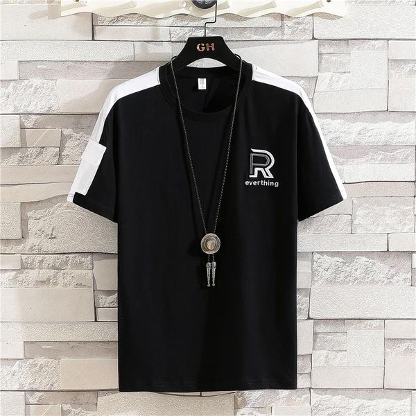 men's t-shirts 2021 summer 100% cotton t-shirt short sleeve o-neck shorts embroidery tees man t shirt large size m-4xl clothing, White;black
men's t-shirts 2021 summer 100% cotton t-shirt short sleeve o-neck shorts embroidery tees man t shirt large size m-4xl clothing, White;black