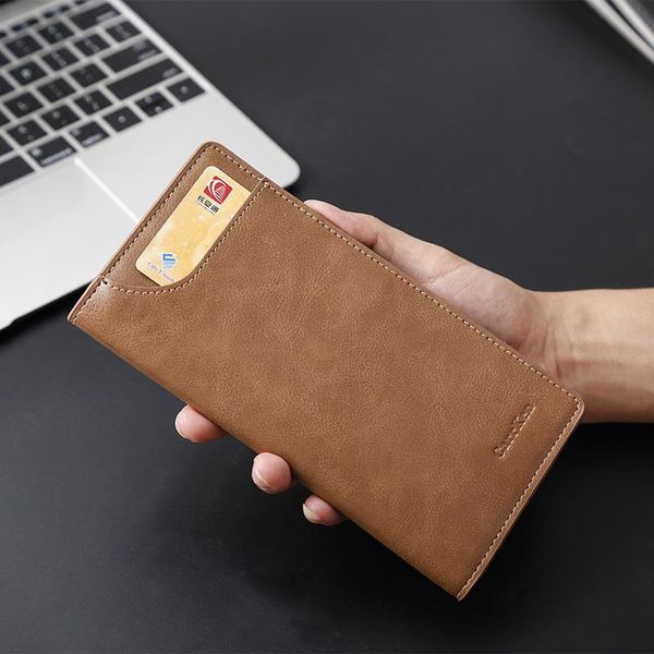 wallets 2021 men wallet wax oil skin male slim leather bifold business long card coin purse bag cartera hombre clutch, Red;black
wallets 2021 men wallet wax oil skin male slim leather bifold business long card coin purse bag cartera hombre clutch, Red;black