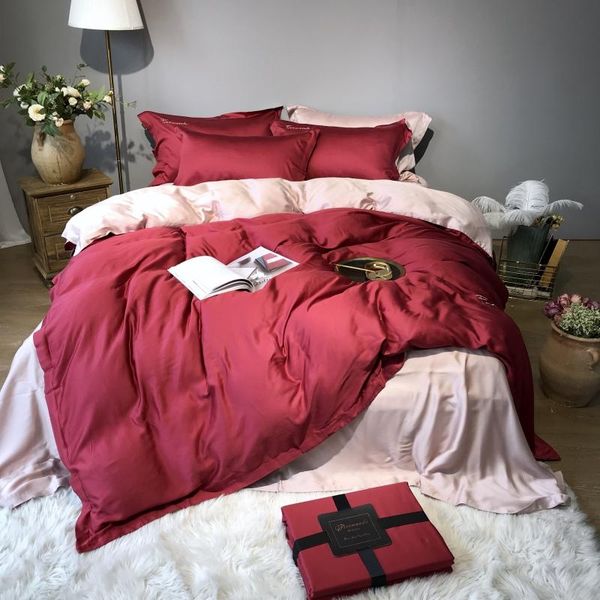 bedding sets super soft breathable solid color set 1000tc tencel silk king size duvet cover flat/fitted sheet pillowcases 4pcs
bedding sets super soft breathable solid color set 1000tc tencel silk king size duvet cover flat/fitted sheet pillowcases 4pcs