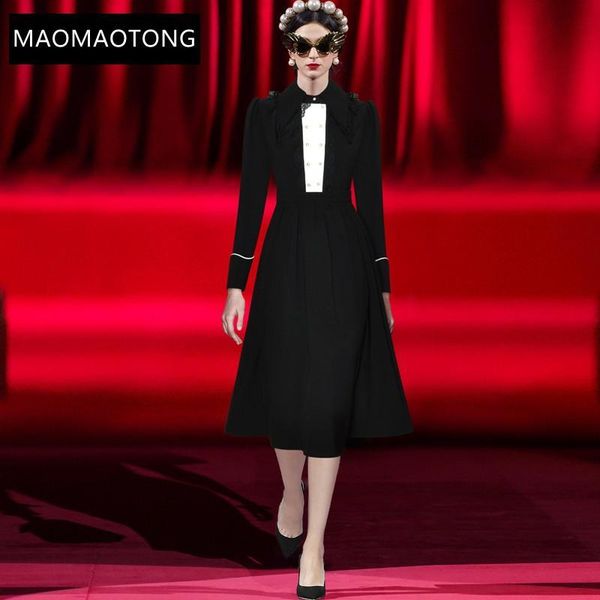 casual dresses fashion designer dress spring autumn women's lace turn-down collar double breasted long sleeve elegant, Black;gray
casual dresses fashion designer dress spring autumn women's lace turn-down collar double breasted long sleeve elegant, Black;gray