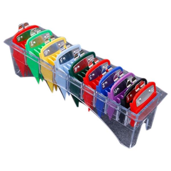 hair clippers 10pcs barber shop styling comb sets transparent clipper limit trimmer attachment hairdresser
hair clippers 10pcs barber shop styling comb sets transparent clipper limit trimmer attachment hairdresser