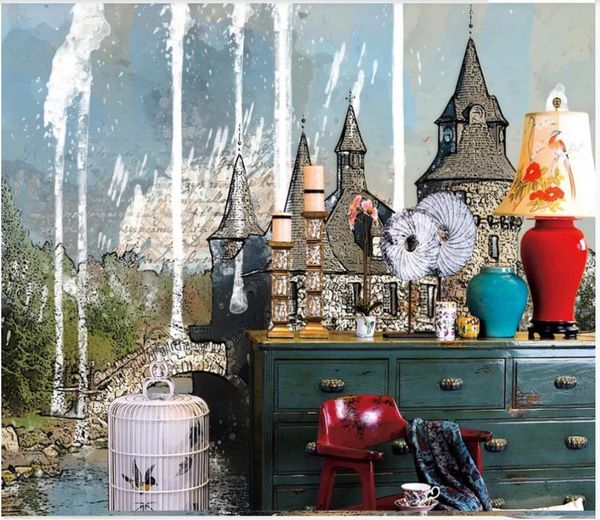 custom po wallpaper 3d mural for walls 3 d hand-painted retro architecture castle living room sofa background wall wallpapers
custom po wallpaper 3d mural for walls 3 d hand-painted retro architecture castle living room sofa background wall wallpapers
