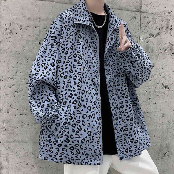 men's jackets new yasuguoji korean hip hop fashion leopard printed men's jacket streetwear loose chic man's autumn 3mqg, Black;brown
men's jackets new yasuguoji korean hip hop fashion leopard printed men's jacket streetwear loose chic man's autumn 3mqg, Black;brown