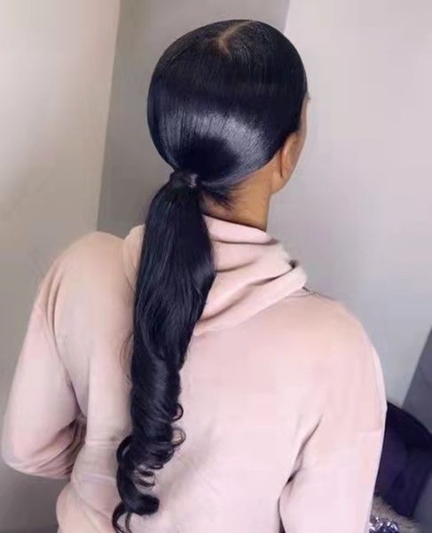100% human sleek and chic ringlet ponytail hairstyle for black women wraps around pony tail with solitary curly perfect measure of gentility
100% human sleek and chic ringlet ponytail hairstyle for black women wraps around pony tail with solitary curly perfect measure of gentility