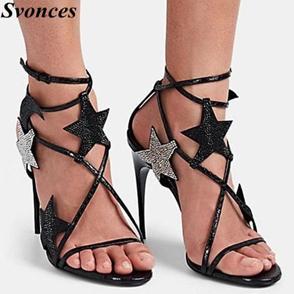black stiletto heel women sandals ankle strap shiny crystal-embellished snakeskin lady evening wedding shoes summer
black stiletto heel women sandals ankle strap shiny crystal-embellished snakeskin lady evening wedding shoes summer