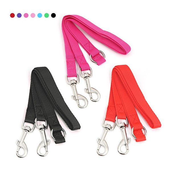 double twin dual coupler dog leash two in one strong nylon v shape pet dogs colorful harness small collars & leashes
double twin dual coupler dog leash two in one strong nylon v shape pet dogs colorful harness small collars & leashes