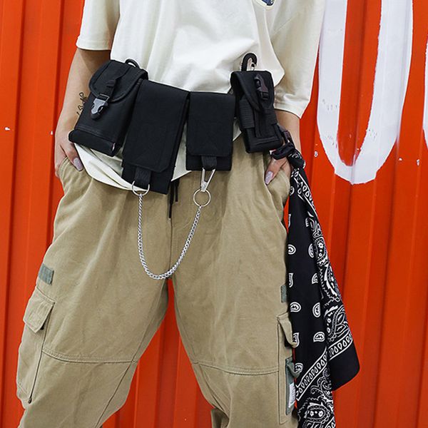 men chest bag tactical waist bag multi-pocket shoulder bags hip hop small phone pouch street boy fashion fanny pack mmm
men chest bag tactical waist bag multi-pocket shoulder bags hip hop small phone pouch street boy fashion fanny pack mmm