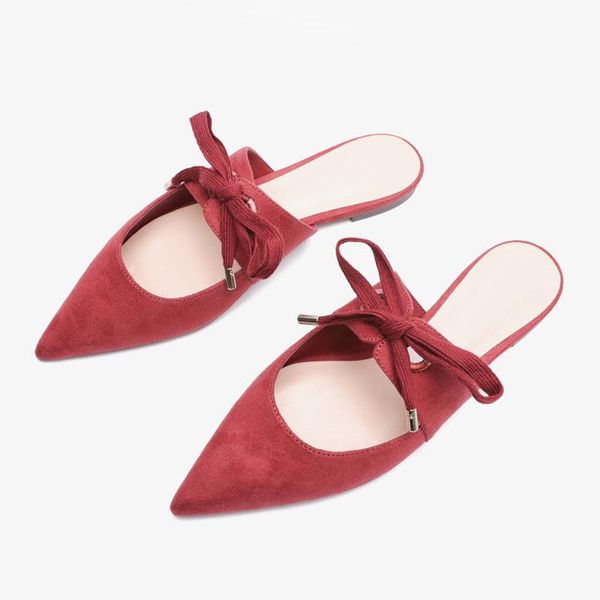 summer retro pointed butterfly-knot shoelace women sandals mules 2021 fashion flat casual shoes simple chic, Black
summer retro pointed butterfly-knot shoelace women sandals mules 2021 fashion flat casual shoes simple chic, Black