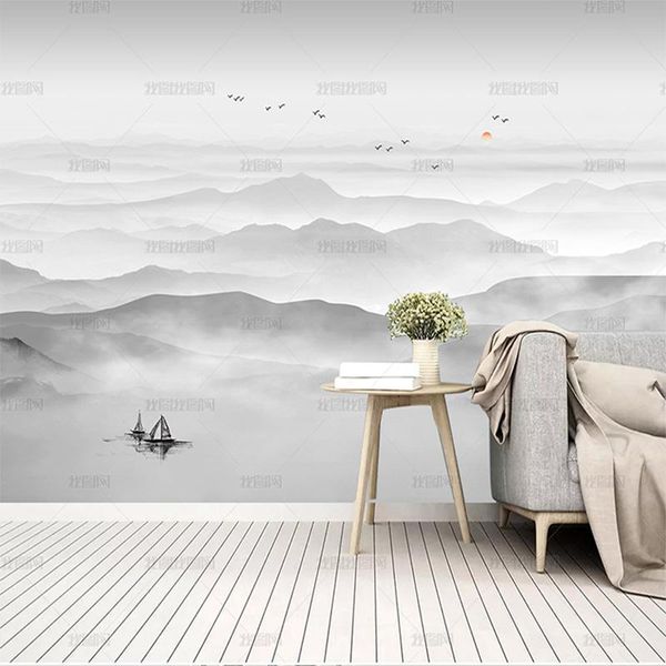 wallpapers 3d chinese modern simple landscape painting wallpaper living room tv background wall mural dining bedroom 
wallpapers 3d chinese modern simple landscape painting wallpaper living room tv background wall mural dining bedroom