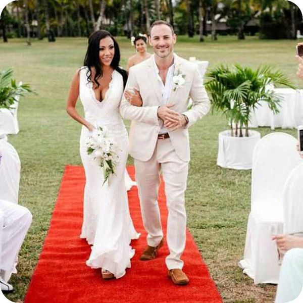 men's suits & blazers ivory linen summer beach mens classic groom wedding tuxedos wear 2piece(jacket+pants) costume homme terno ma qvfm, White;black
men's suits & blazers ivory linen summer beach mens classic groom wedding tuxedos wear 2piece(jacket+pants) costume homme terno ma qvfm, White;black