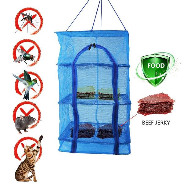 hangers & racks fish mesh hanging drying net dehydrator durable folding 4 layers vegetable dishes dryer rack
hangers & racks fish mesh hanging drying net dehydrator durable folding 4 layers vegetable dishes dryer rack