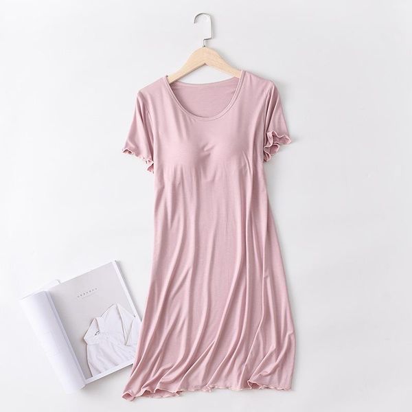 women's sleepwear sanderala women modal nightdress ruffle padded plue size ladies lingerie soft thin female underwear, Black;red
women's sleepwear sanderala women modal nightdress ruffle padded plue size ladies lingerie soft thin female underwear, Black;red